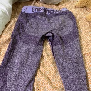 Gymshark purple workout leggings